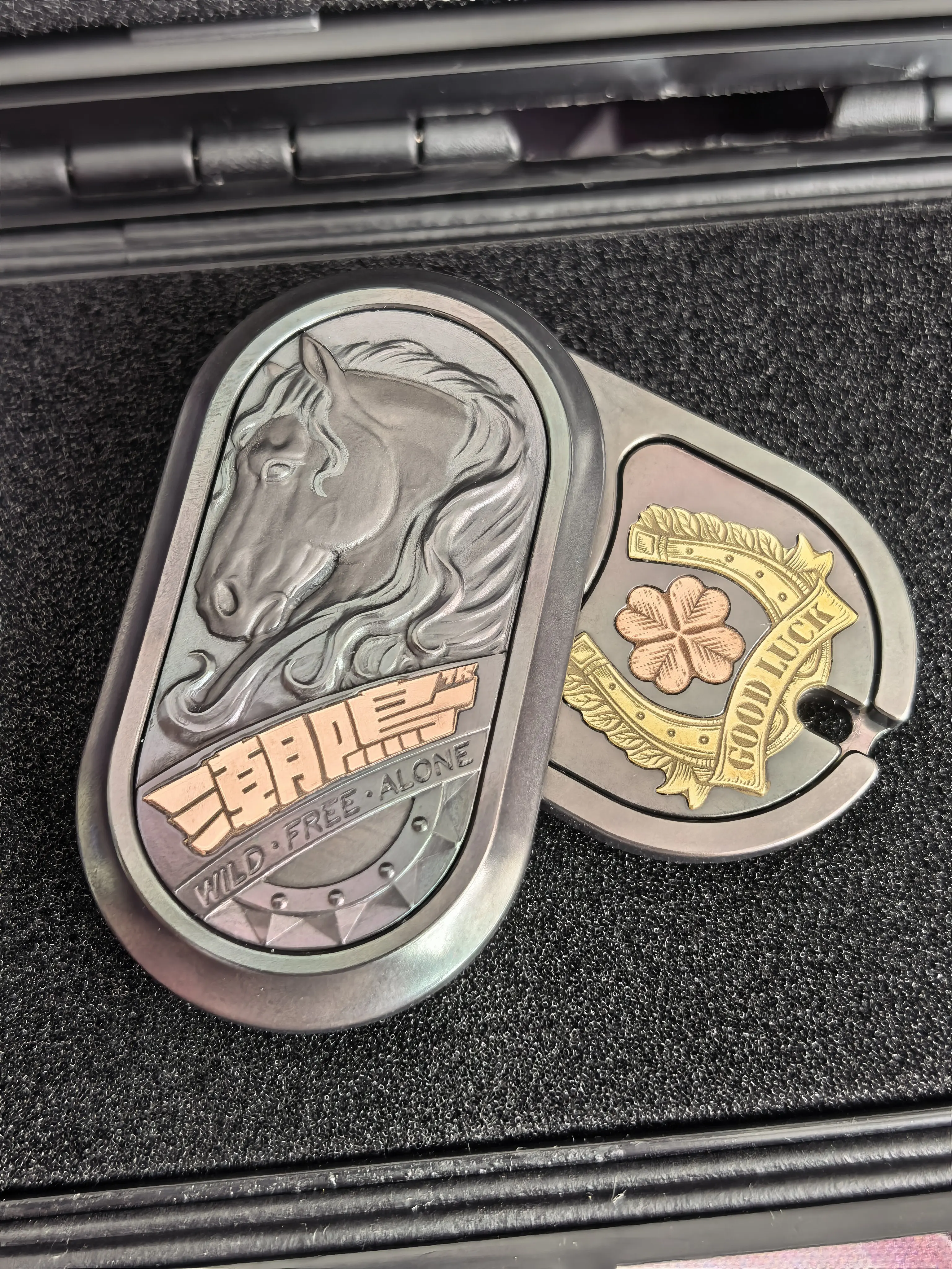 Used TK6 Chao Ming No. 66 VIP Edition Extreme Night All Zirconium Alloy EDC