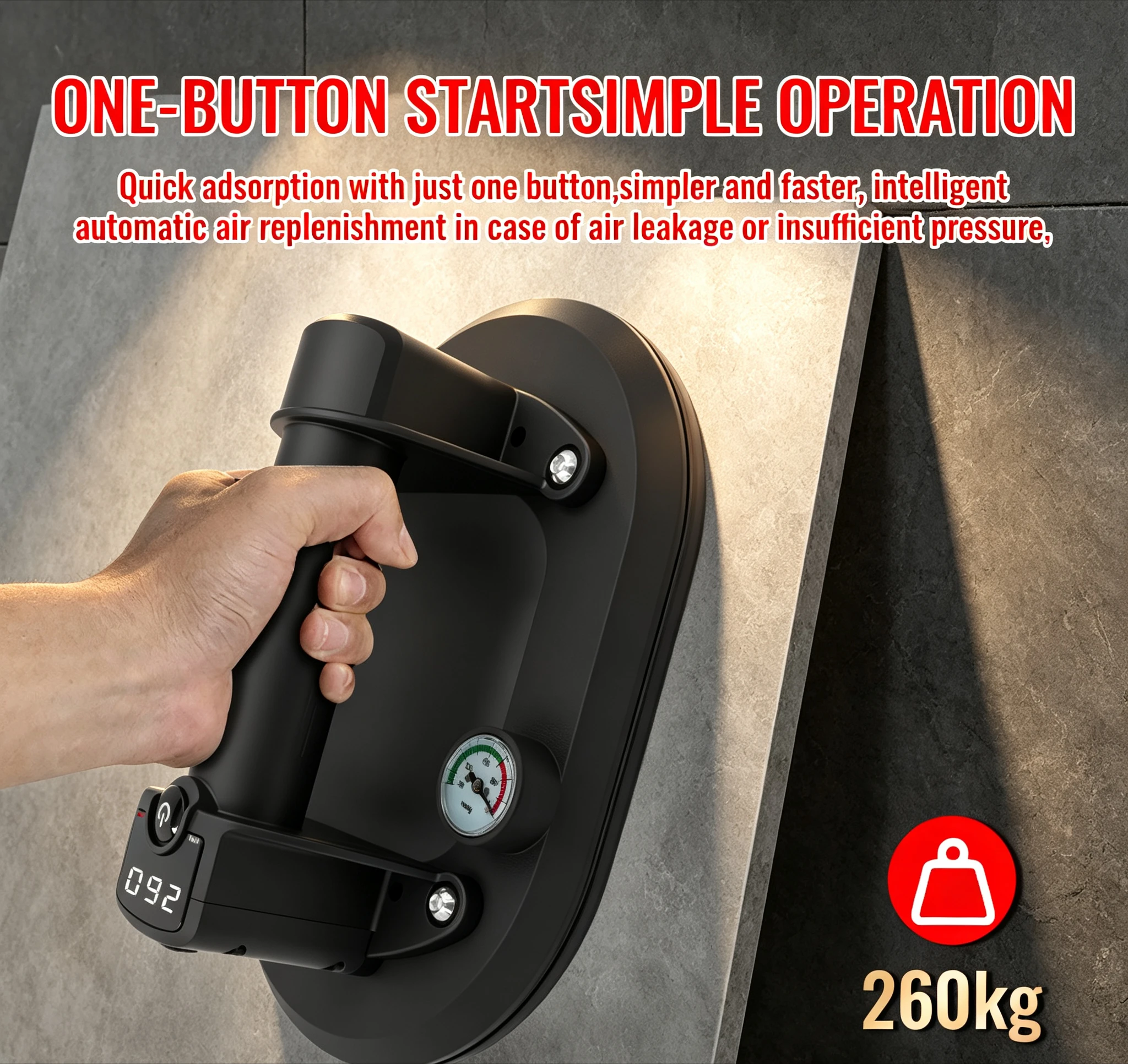 portable-industrial-grade-heavy-duty-electric-vacuum-suction-cup-with-intelligent-display-260kg-load-for-granite-tile-lifting