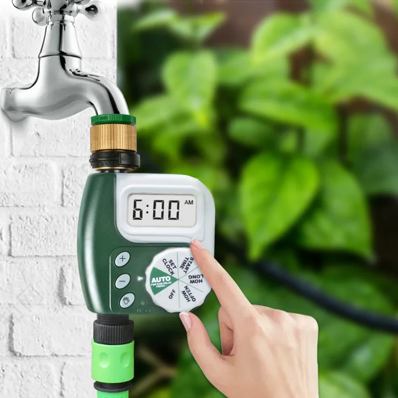 

Digital Programmable Water Timer Weatherproof Garden Lawn Faucet Hose Timer Automatic Irrigation Timer Controller with Filter