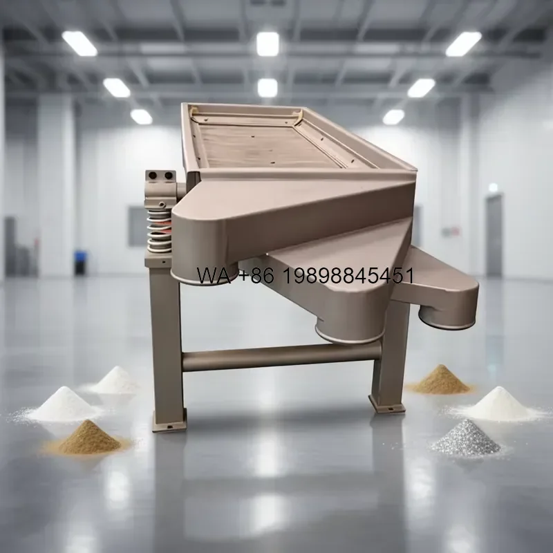 Wmwmnu Vibrating Screen Sifter for Food Material Cereal Maize Wheat Grain Sieve Power Screening