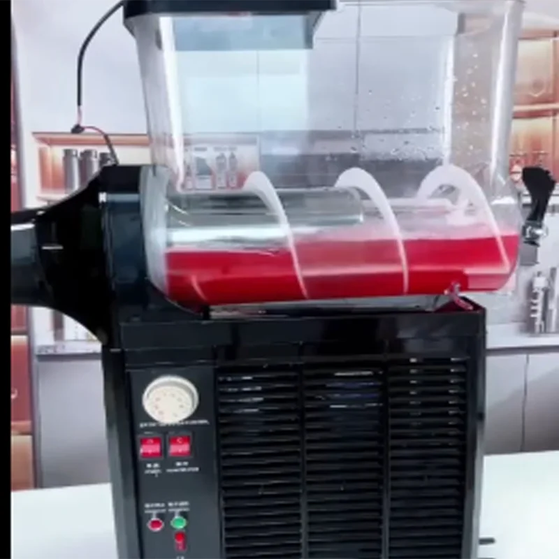 

High Quality Commercial 15 L Stainless Steel Food Grade Powered Slush Machine for Making Drinks