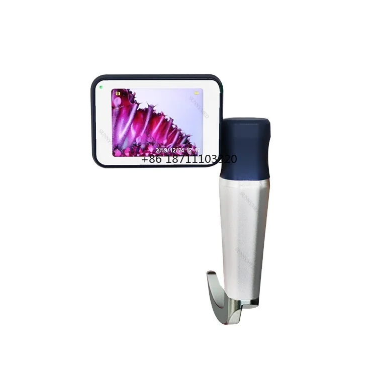 SY-P020N Surgical Instruments Adult/Children/Neonate/Difficult Intubation Blades 3''LCD Display Reusable Video Laryngoscope