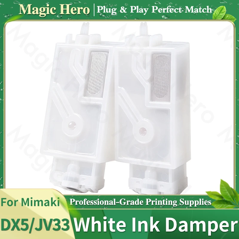DX5 White Ink Damper/Dumper For Mimaki JV33 JV5 CjV30 For Galaxy Human Skycolor Thunderjet Sunika Mutoh Roland Miamki Printhead