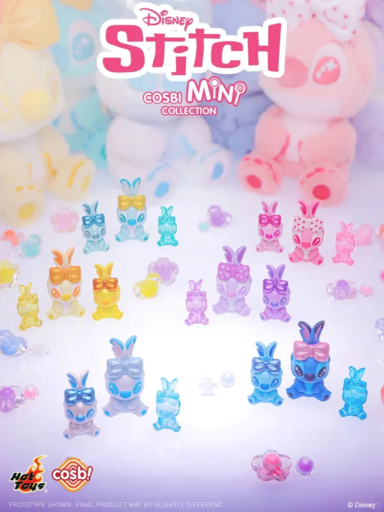 

100% официальные оригинальные горячие игрушки Stitch COSBI слепая коробка мини-фигурка Коллекционная слепая сумка аниме Декор подарок на день рождения
