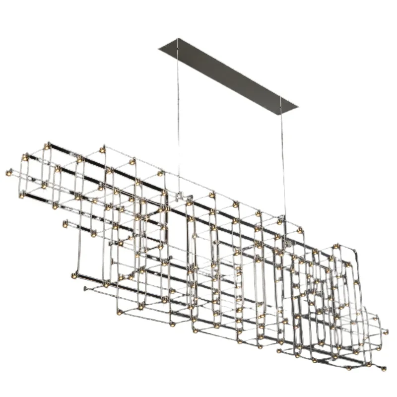 

Restaurant chandelier, villa atmosphere, bar dining room light luxury household led chandelier