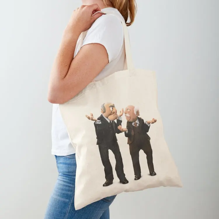 

Statler and Waldorf Tote Bag Lady bags Cloth bags tote bag men's canvas tote bags
