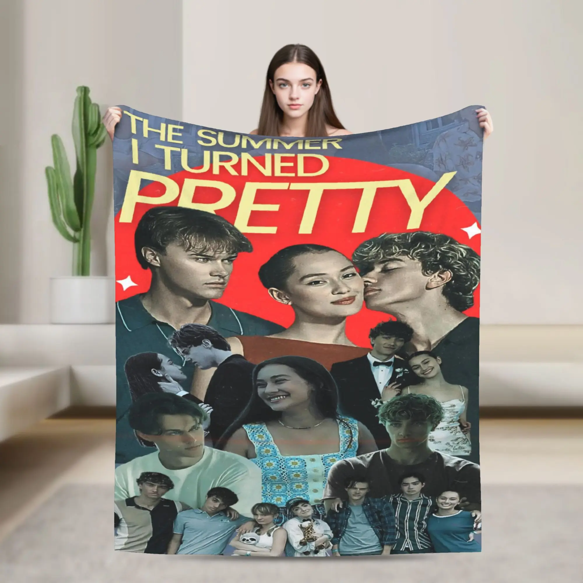 TSITP الصيف تحولت جميلة الدافئة بطانية ناعمة كونراد فيشر أفخم رمي بطانية غرفة نوم الفانيلا المفرش أريكة غطاء سرير