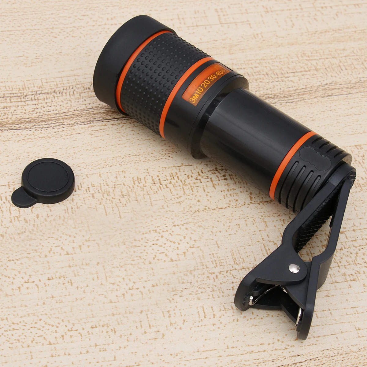 

12X Universal Smartphone Telephoto Lens High Zoom Monocular Telescope For Cell Phone With Adjustable