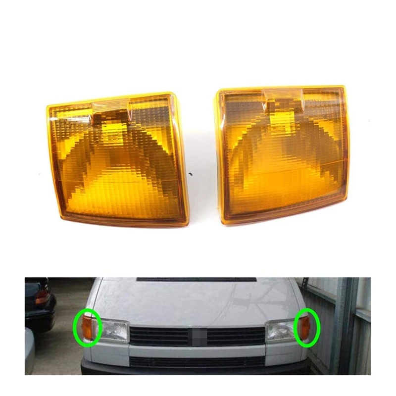 

Car Turn Signal Front Corner Lights Indicator Signal Lamps For VW T4 1995-2003 GZ.L056ML+GZ.L056MR GZ.L056L+GZ.L056R