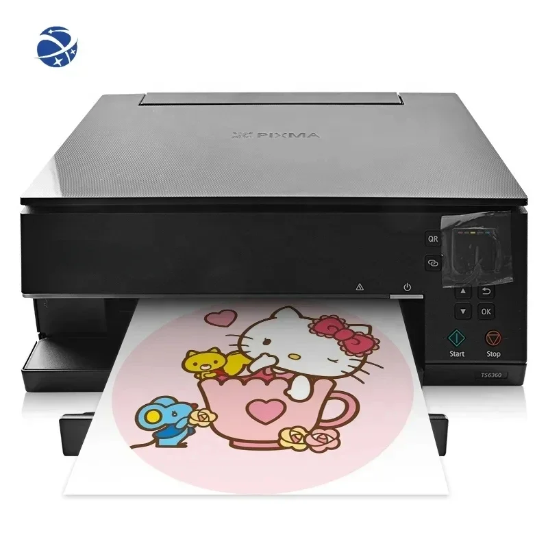 

yyhc Food edible cake printer machine for canon edible printer cake printing machine wafer paper icing paper A4