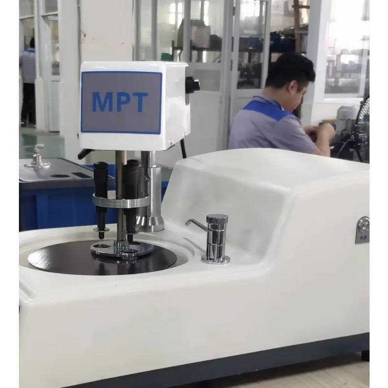 MPT-1250X Velocidade contínua que muda a máquina de polimento de moagem metalográfica automática