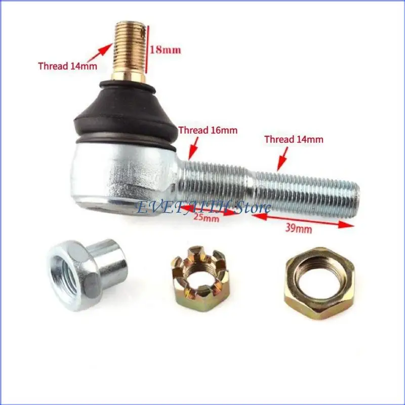 

124B Heavy Duty Aluminum ATV Ball Joint Off Roading Steering Stability Solution