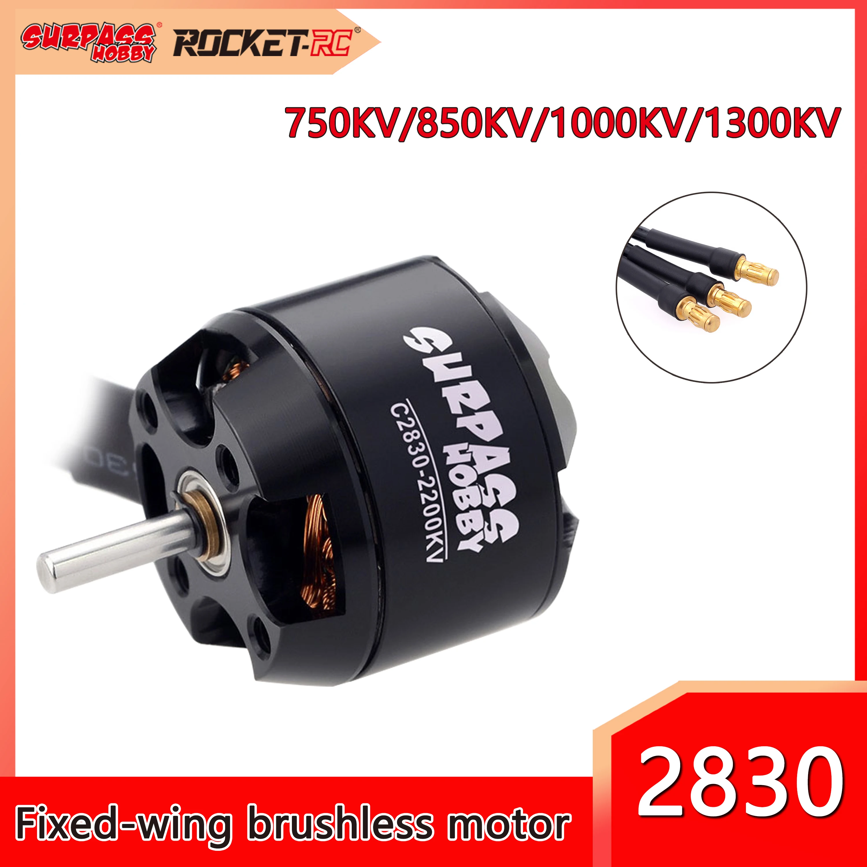 

SURPASS HOBBY 2830 750/850/1000/1300KV Outrunner бесщеточный двигатель для радиоуправляемой модели с неподвижным крылом гоночные дроны планер Warbird самолет игрушки