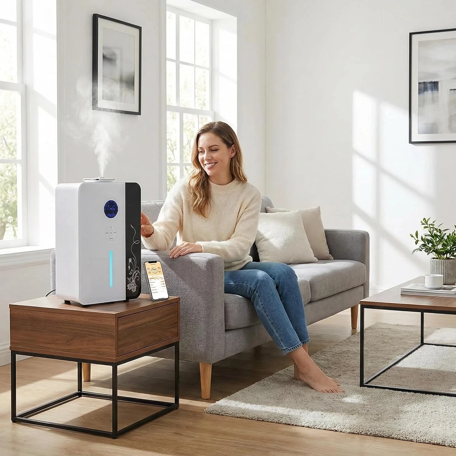2026 New Upgrade Kevinleo Scent Diffuser Machine WiFi Control For 7,500 Sq.Ft Large Spaces, 800ml Aromatherapy