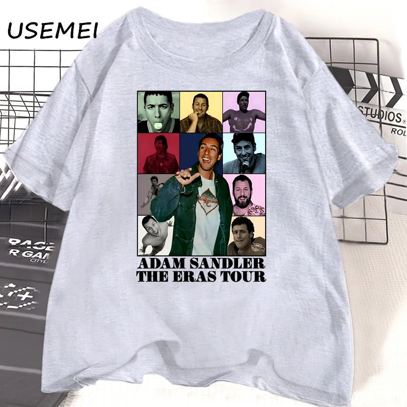 Adam Sandler The Eras Tour T Shirt donna uomo Movie Actor magliette grafiche T-Shirt manica corta in cotone estivo Unisex Streetwear