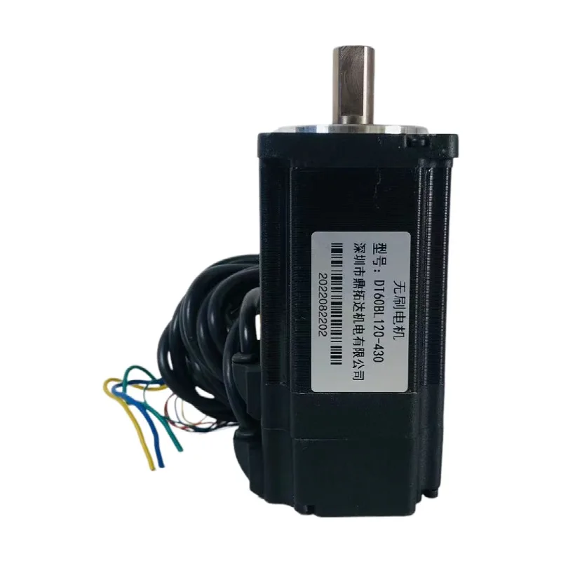 

DT60BL120-430 Бесщеточный двигатель постоянного тока Dingtuoda 60 48 В постоянного тока 3000 об/мин для драйвера DBLS-02