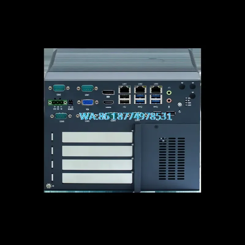 Wmwmnu Hot Selling Embedded Industrial Mini PC for 12th 14th Gen X86 DDR5 16GB RAM 256GB SSD Windows 10 11 Serial Ports