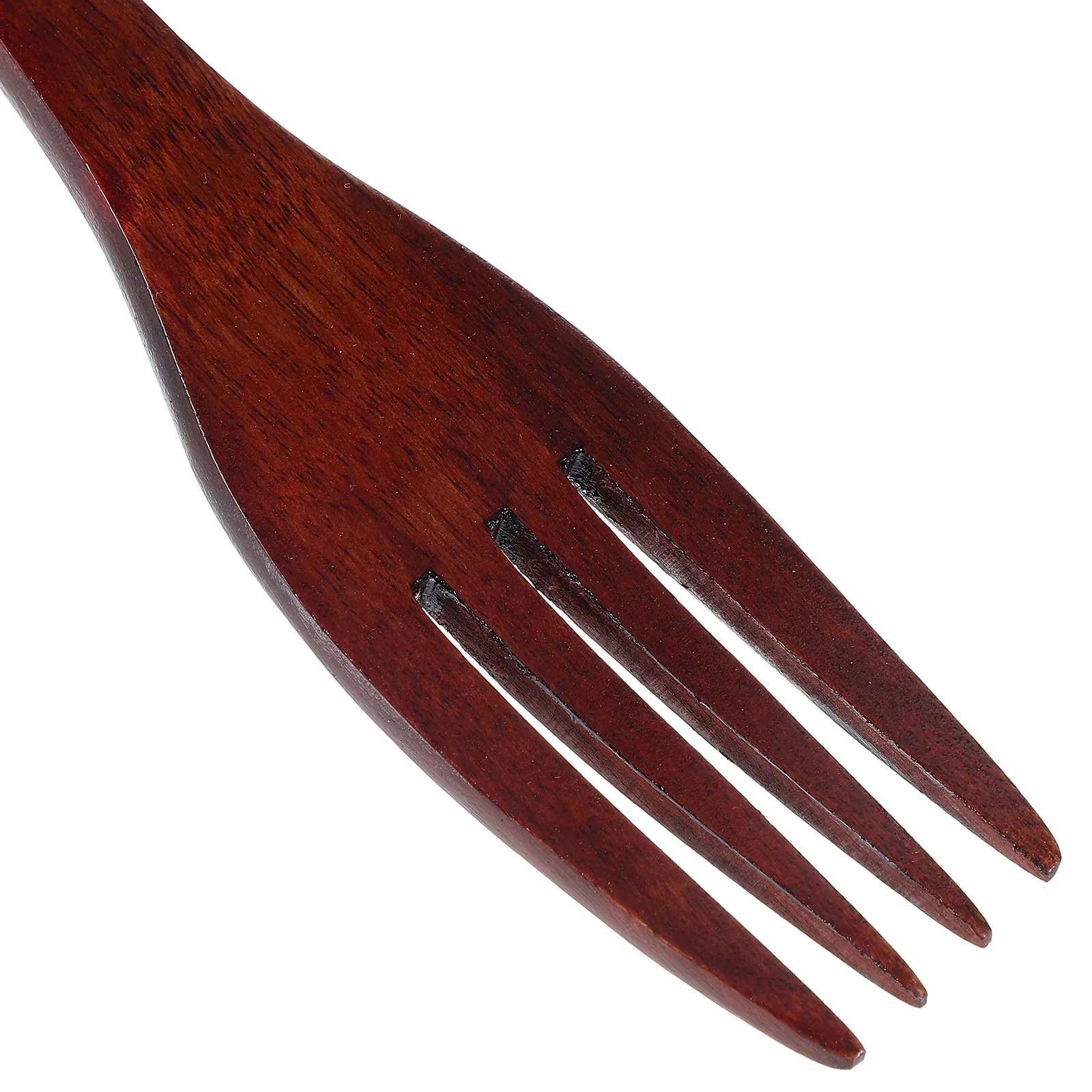 

2pcs Natural Acacia Wood Salad Mixing Fork Long Handle Ergonomic Design Wooden Tableware Kitchen Utensils Home Dining