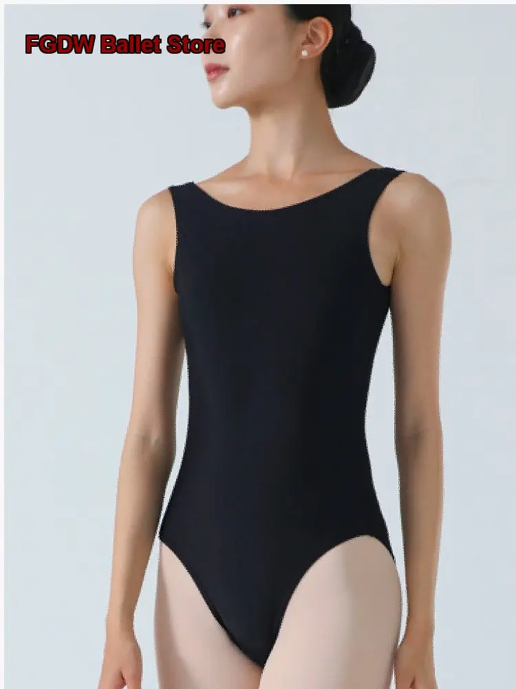 Women's Adult Ballet Tank Top Professional Body Suit Practice Leotard Gymnastics Leotard Nude Base Layer Quick-Dry Clothing