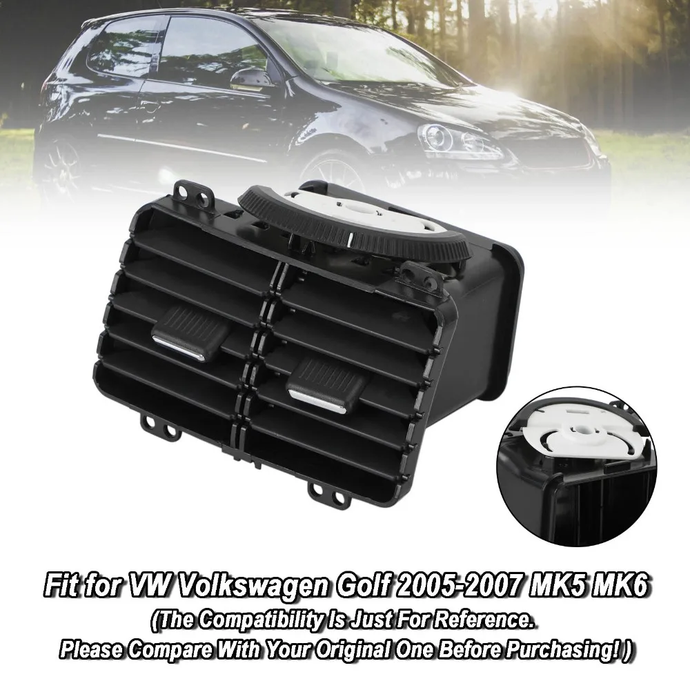 

Вентиляционное отверстие кондиционера в сборе 1KD819203A Автомобильные задние вентиляционные решетки переменного тока Запасные части для VW JETTA MK5 GOLF MK5 MK6 КРОЛИК