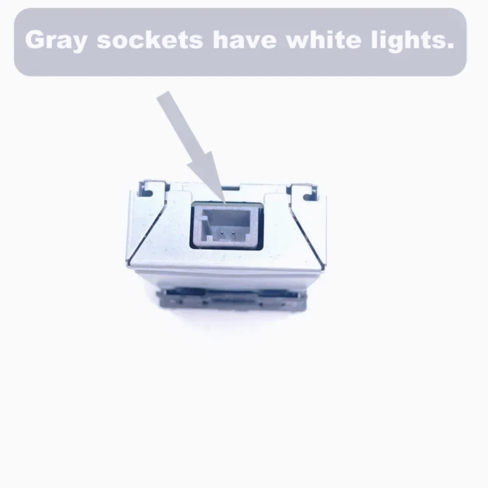 

AC-Car USB Type-C Quick Charger White Light For Toyota Sienna Camry Highlander Corolla RAV4 Land Cruiser Prado Yaris wire sock