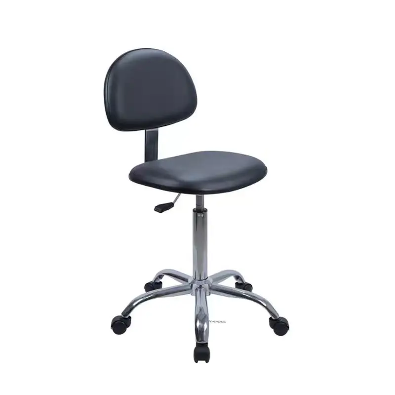 Rotating office chair laboratory furniture/ESD anti-static height adjustable laboratory stool (with backrest)