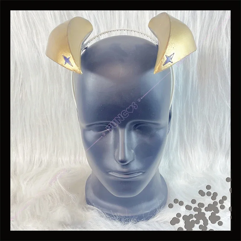 Hiiragi Utena Cosplay Wig Horns Headress Anime Mahou Shoujo Ni Akogarete Magic Baiser Purple Hair Gushing Over Magical Girls