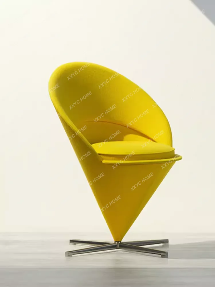 Y 15 Modern Minimalist Rotating Tapered Wing Chair Love Couch Sales Office Model Room Family Chair