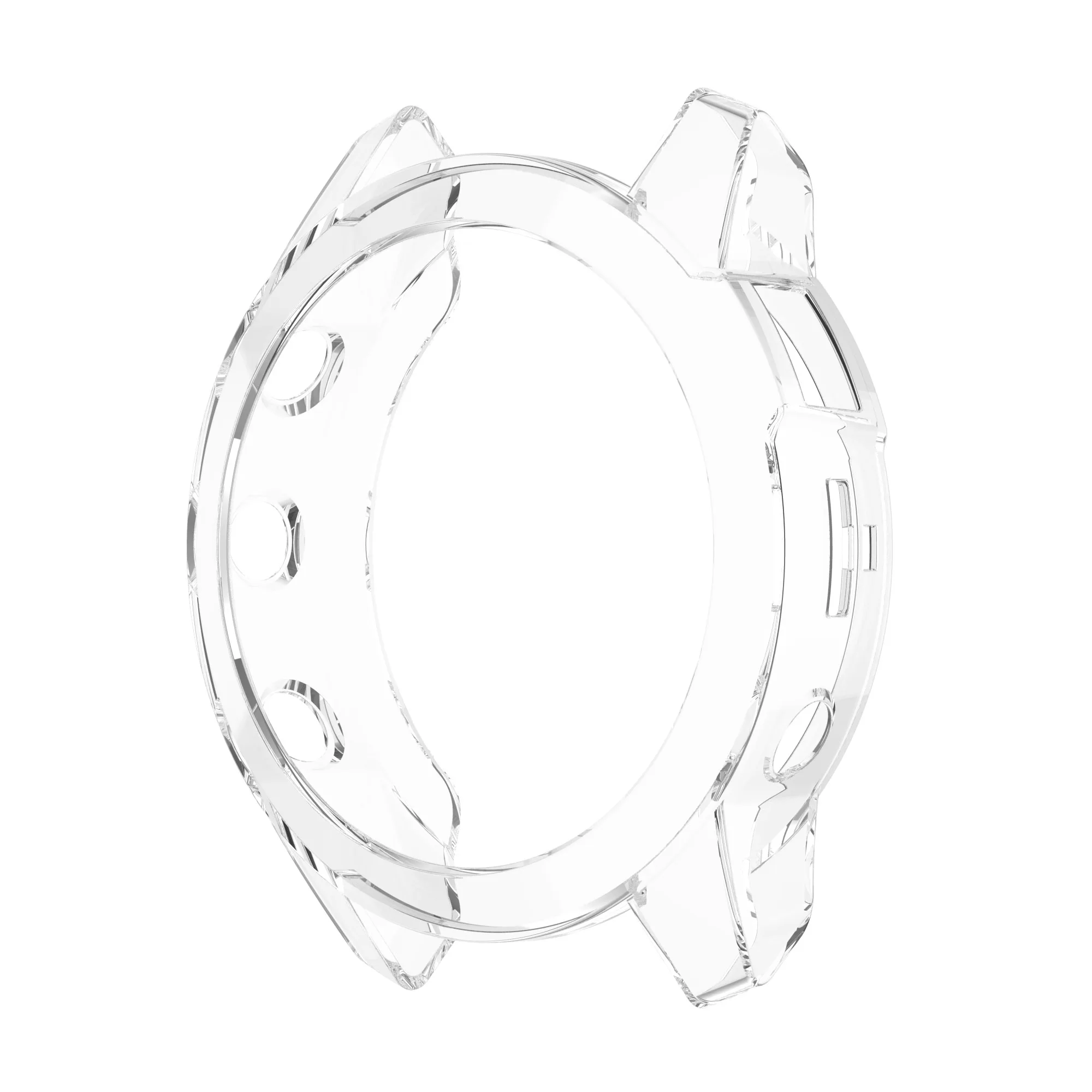 Tpu silicone caso claro para garmin fenix 7x 51mm 7 47mm 7s 42mm amortecedor quadro escudo para garmin epix gen 2 transparente capa