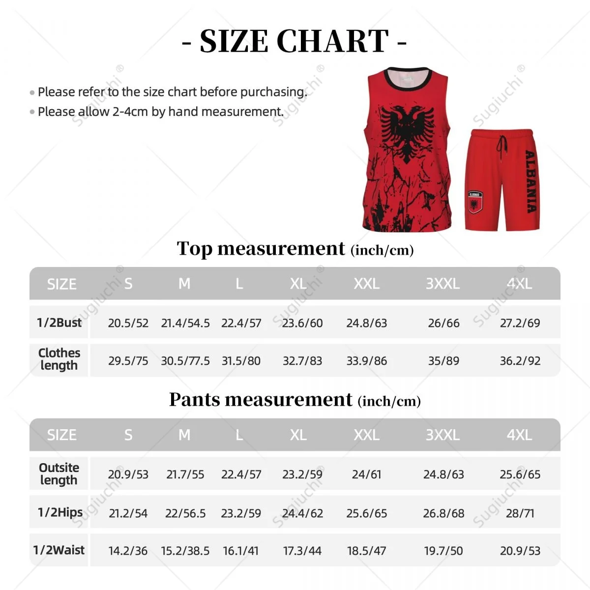 Team-up Albania Flag Grain Men basket Jersey Set camicia e pantaloni senza maniche nome personalizzato Nunber esclusivo