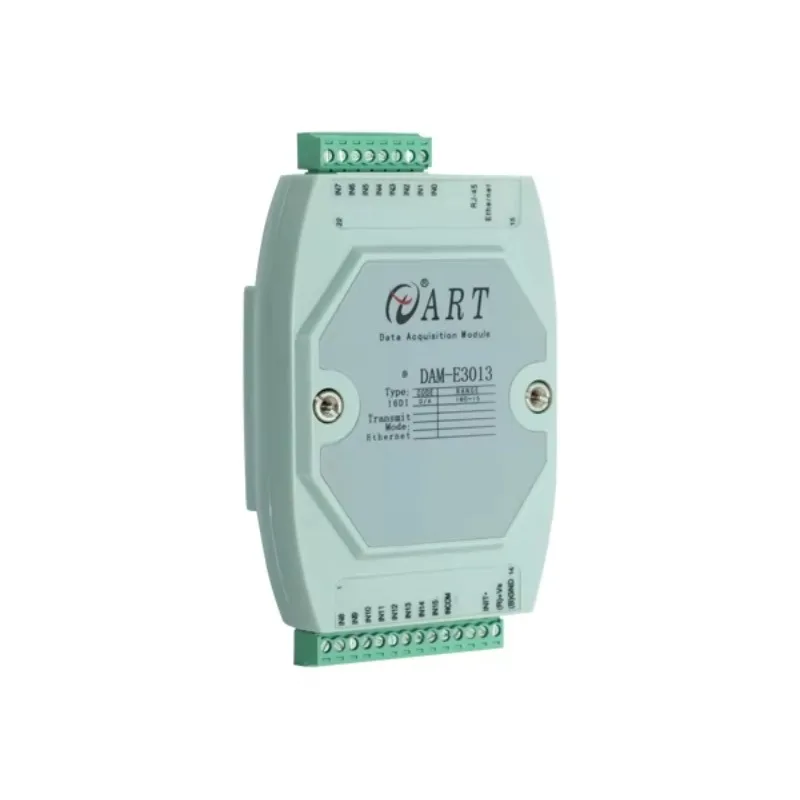Industrial Ethernet Data Acquisition Module DAM-E3013 with 16 Isolated DI Dry Wet Contact