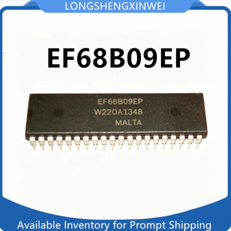 1PCS EF68B09EP EF68B09 Original New DIP-40 8-bit Microprocessor Chip in Stock