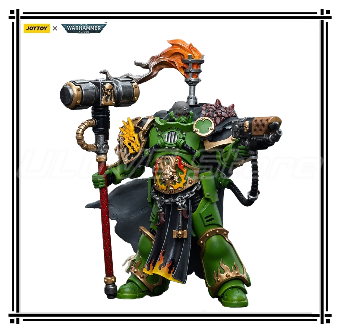

В наличии оригинальная фигурка JOYTOY Warhammer 40K SalamandersCaptain Adrax Agatone 1/18, подарочная игрушка, модель