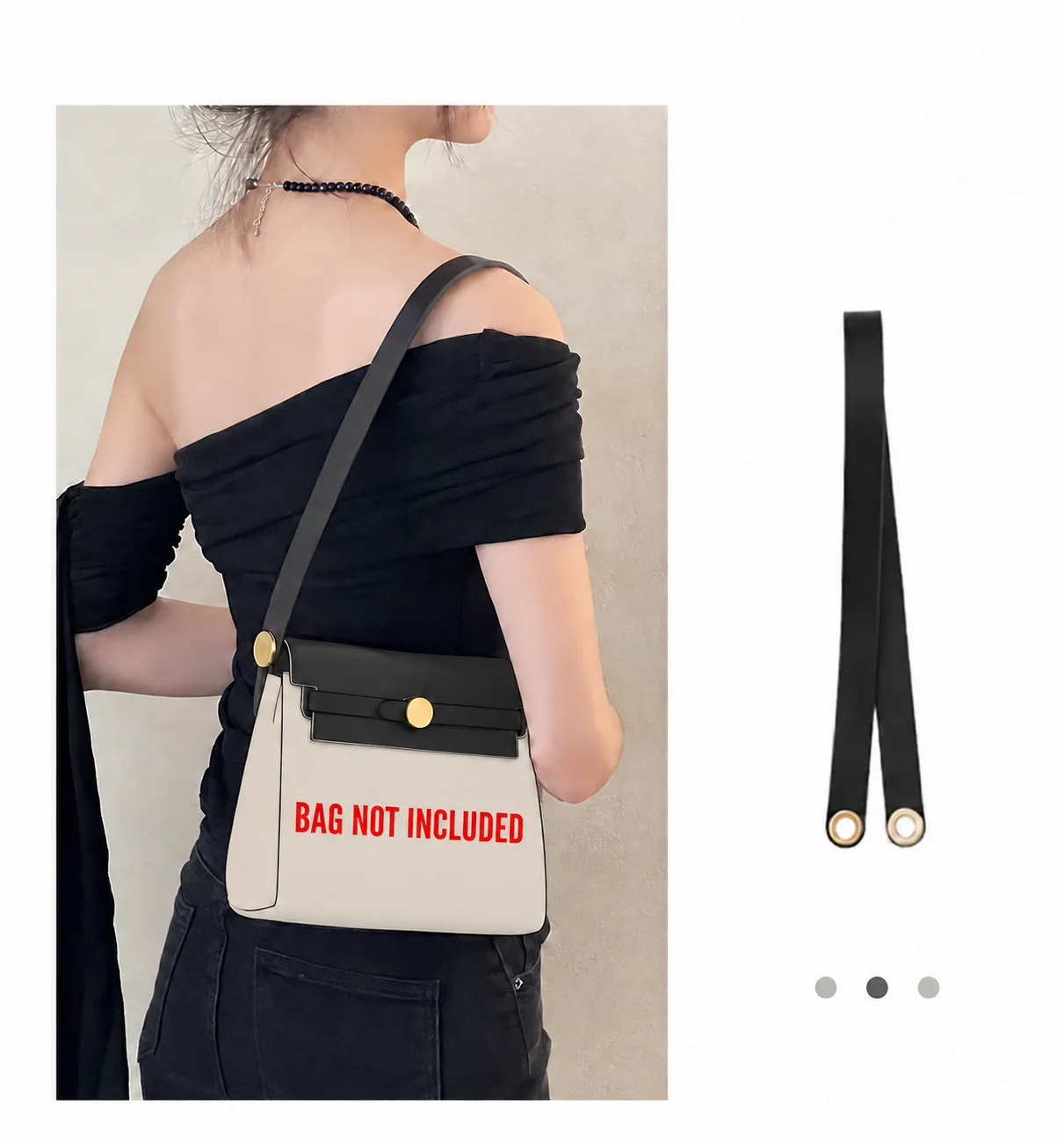 Bag Shoulder Strap For Herbag Mini Canvas Material Waterproof Bag Insert Durable Fashion Bag Strap Modification Bag Accessories