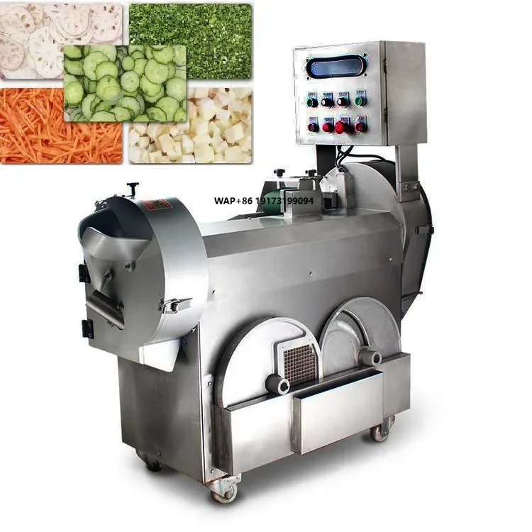 

Multifunctional Electric Industrial Vegetable Cutter for Potato Chips Cutting Machine