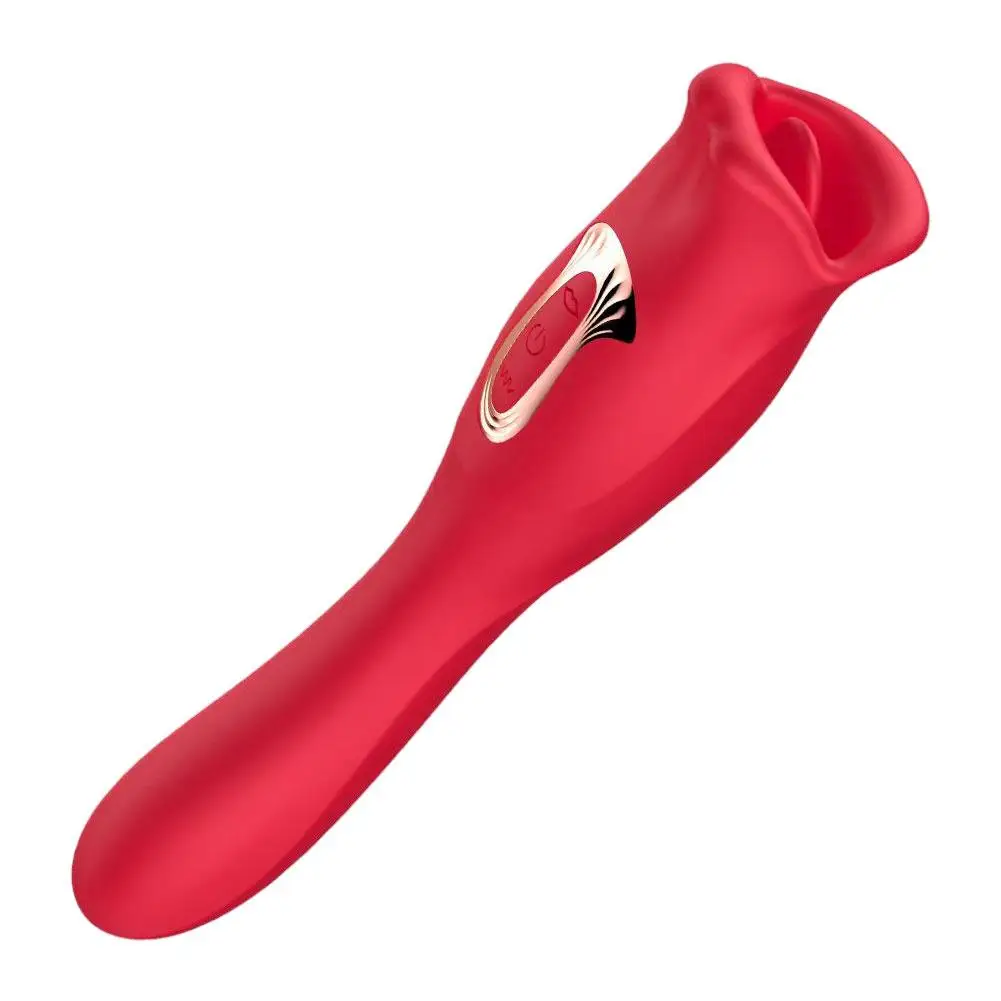 Tongue Licking Biting Vibrator Dildo Sex Toy for Women Oral Clitoris Nipple Stimulator Vagina Vibrators Female Adult Goods Toys