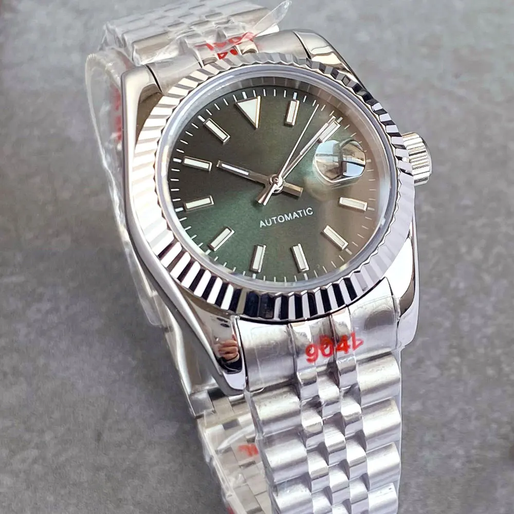 Tandorio New Dress 31mm NH05A Automatic Mechanical Men Watch Sapphire Crystal Glass 200m Waterproof With Jubilee Bracelet Watch