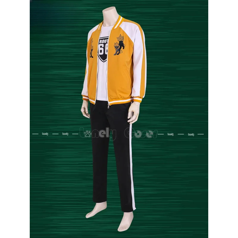 Choji Tomiyama Cosplay Costume Anime WIND BREAKER Shishitoren Leader Uniform Jacket Sweater T-shirt Pants Jo Togame Halloween