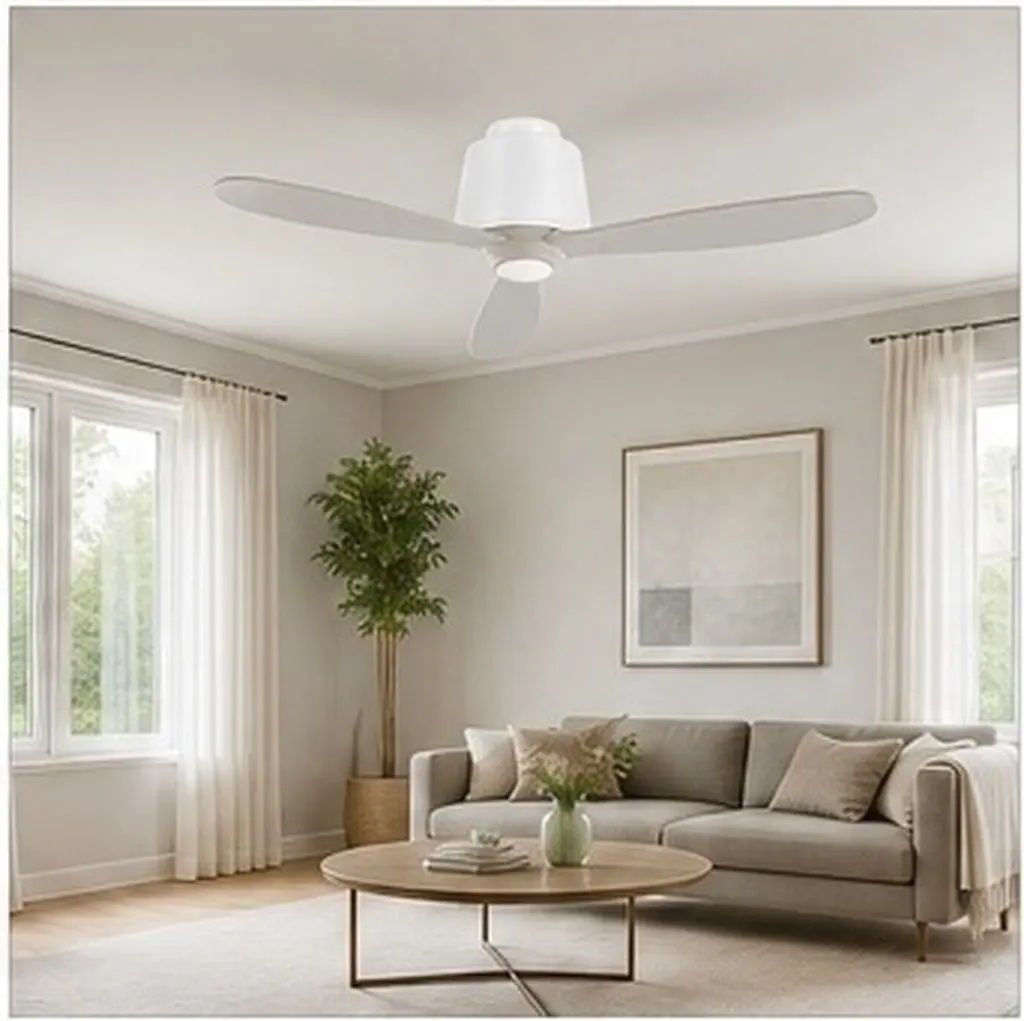 Ceiling Fan Dust Canopy Efficient Dust Prevention Cover for Living Room Bedroom Home Hotel Use Fan Base Cover Plate