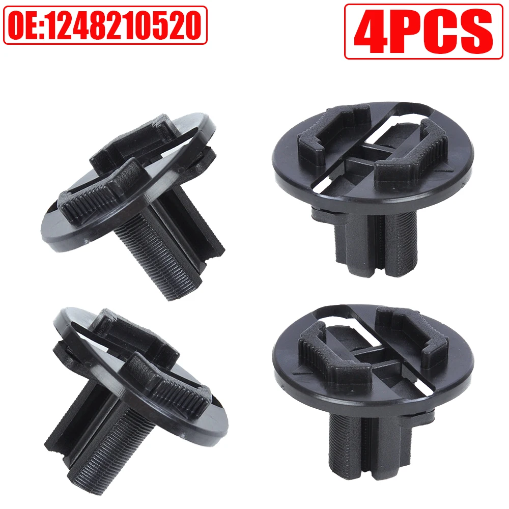 4Pcs Headlight Fastener Clip 1248210520 Fit For Mercedes Benz W124 300CE E420 E320 E300 260E 300E 400E 500E 300D