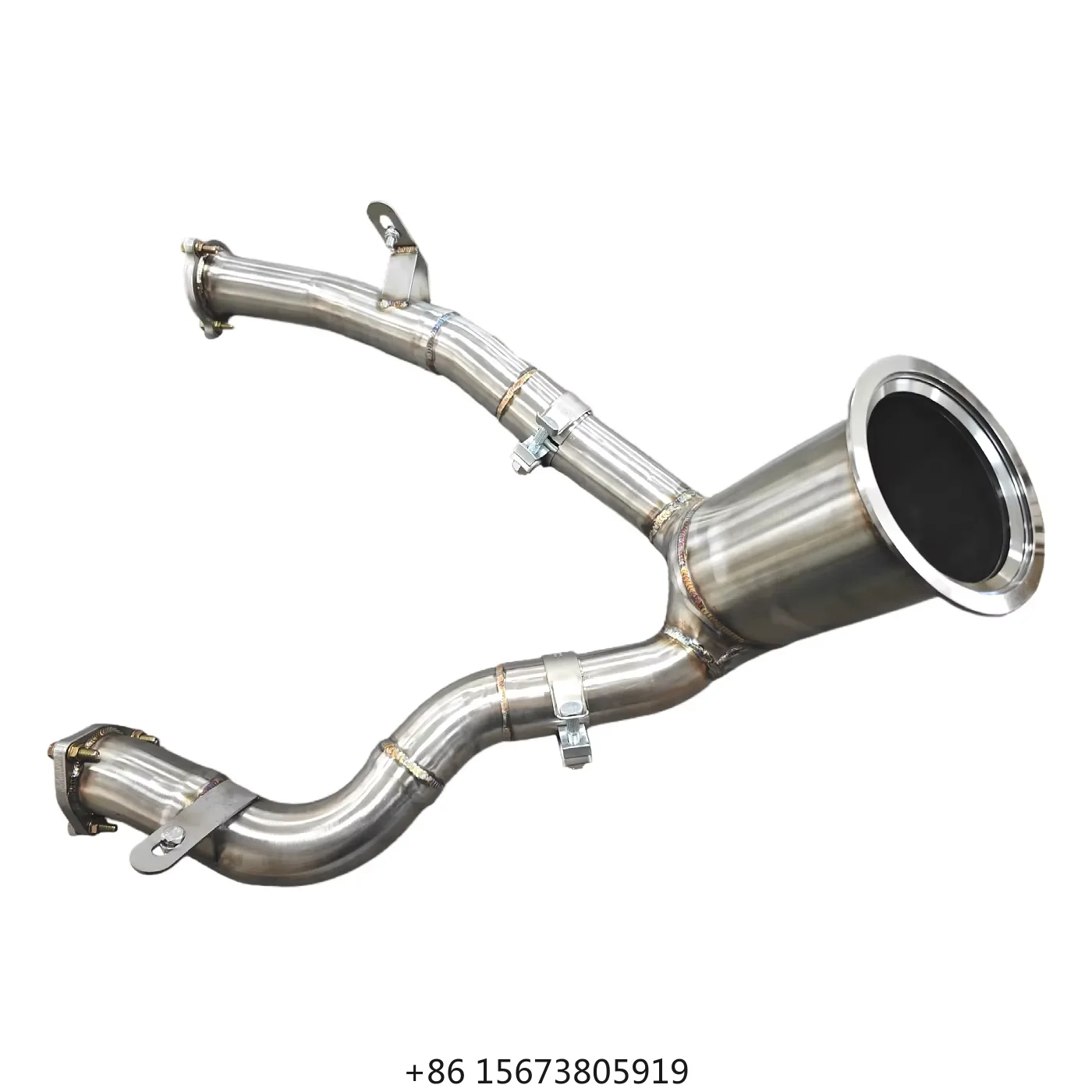 

A6 A7 C8 3.0T Exhaust Racing Downpipe Racing Design High Flow Stainless Steel Sedan/Coupe Fit Boosts Horsepower Heat Resistant
