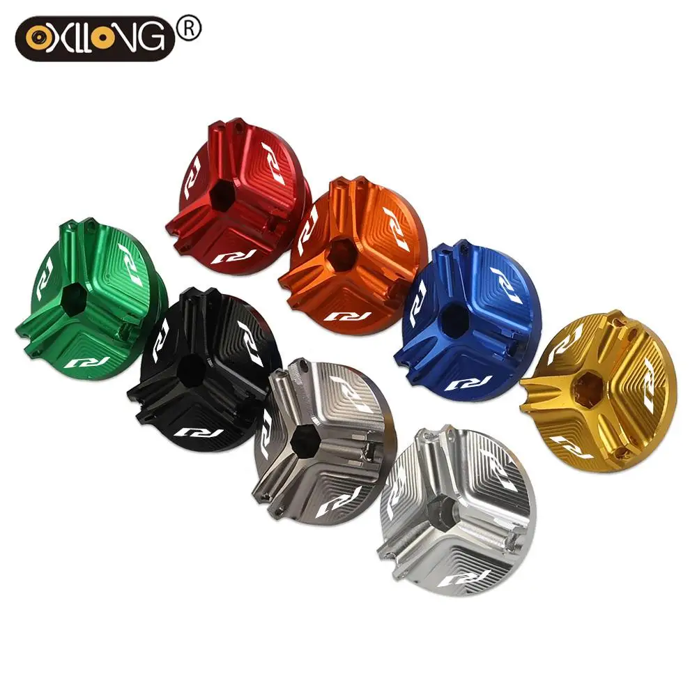 Engine Oil CUP FOR YAMAHA YZF-R1 1998 1999 2000 2002 2003 2004 2005 2006 2007 2008 2009 2010 2011 2012 CNC Oil Filler Cap Screws