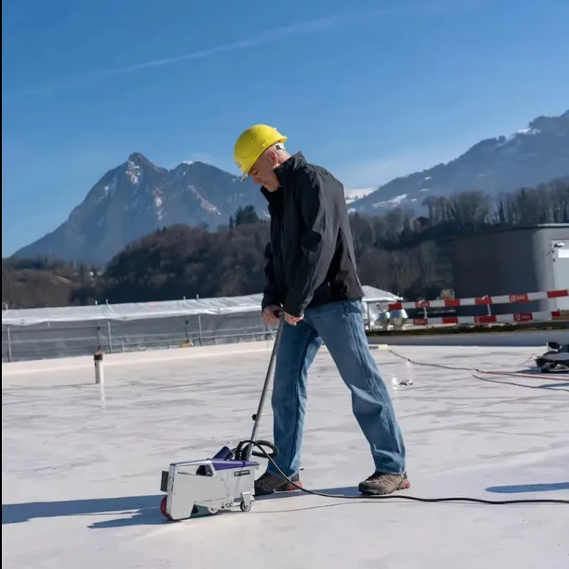 For geomembrane Welding Machine  20mm/30mm Overlap Welding Machine Automatic Hot Air Welding Machine