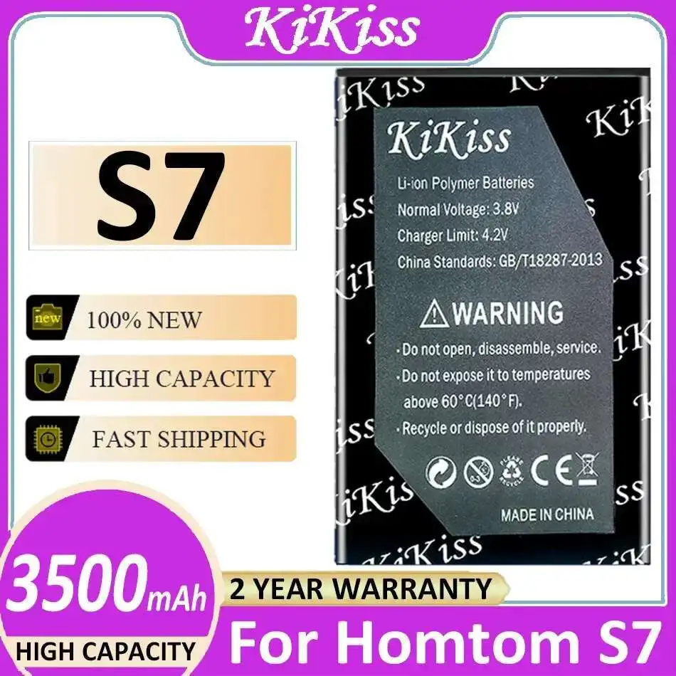

Environmentally Friendly Mobile Phone Battery For Homtom S7 3500Mah High-Capacity