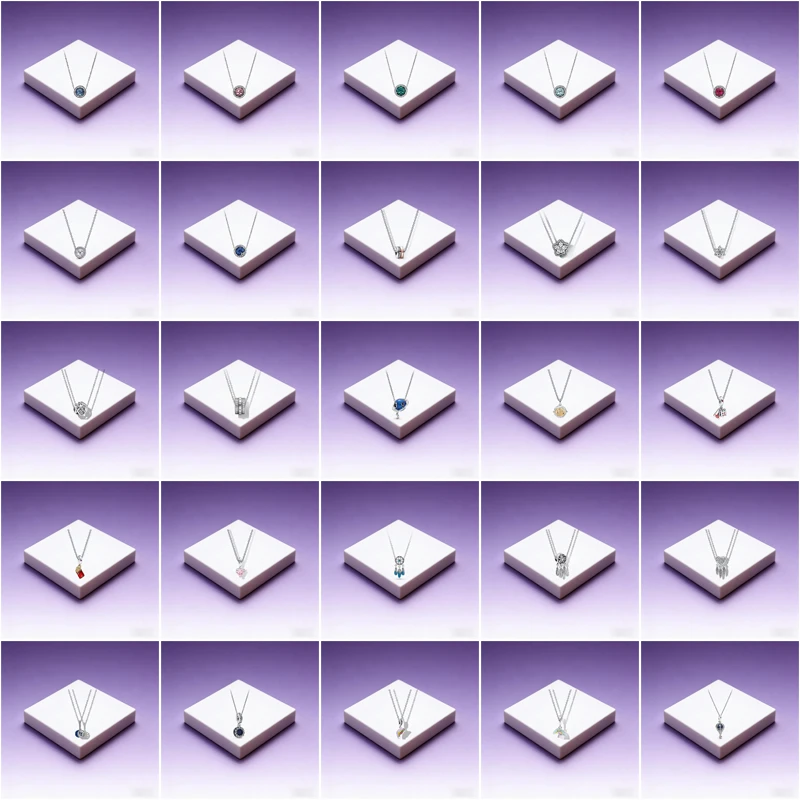 

Горячие продажи: Классическое популярное ожерелье из стерлингового серебра 925 пробы с синими цирконами-пузырьками для женщин, подарки на день рождения и выпускной.