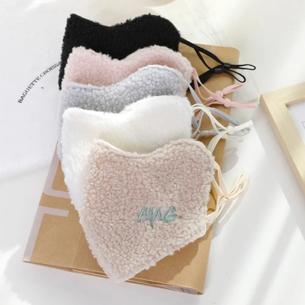 أزياء الشتاء سميكة قناع دافئ صوف الضأن قابل للتعديل قناع الوجه الكامل يندبروف تنفس قناع ركوب الدراجات في الهواء الطلق