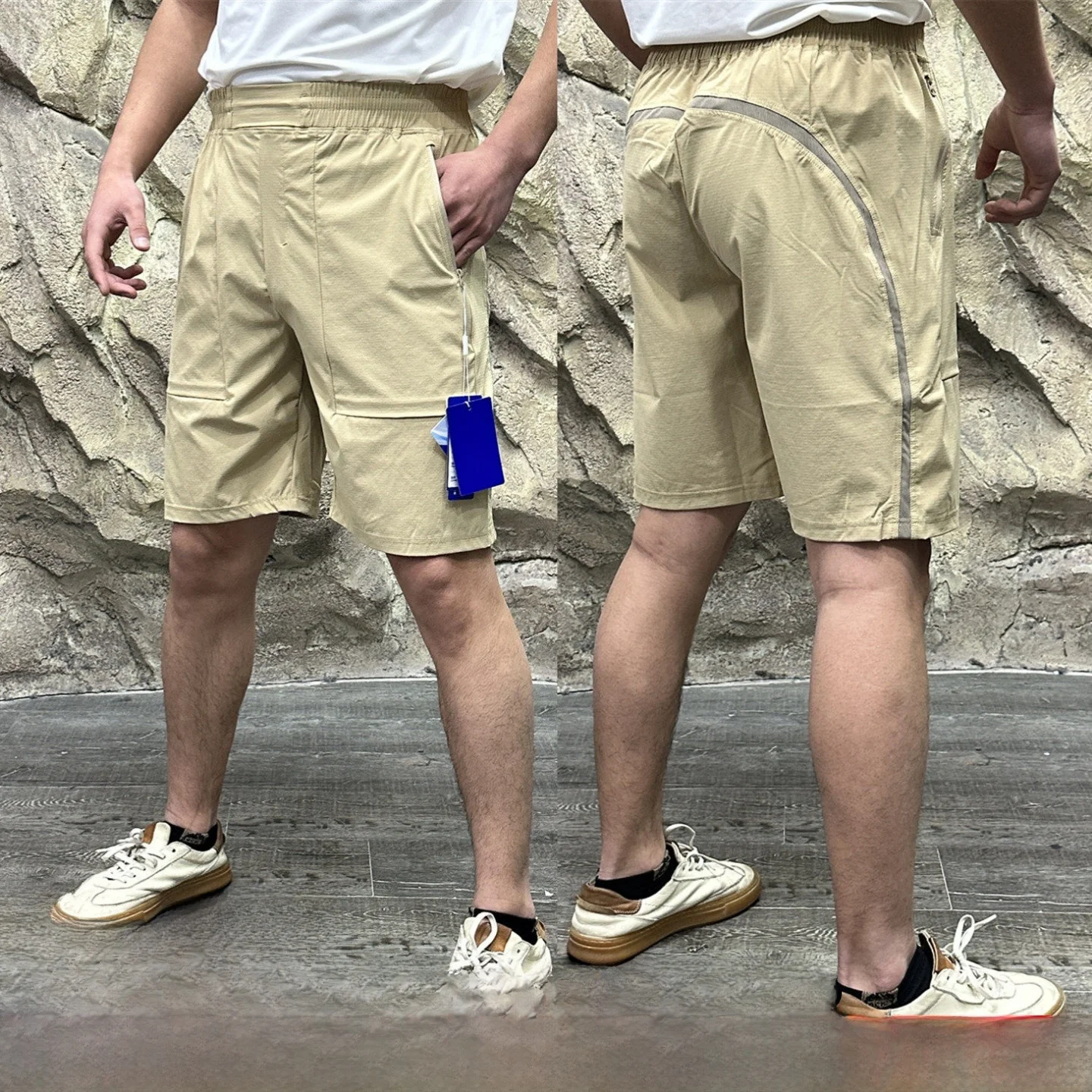 

Lu Ti! Outdoor Men's Qui Dry Elastic ort Pants Water Cloud Cloth 3D Butt Cloud Sensation Technology Summer 2026