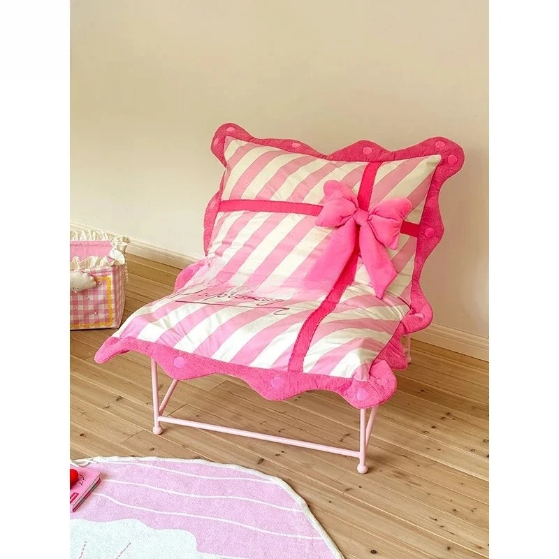 

Gift wrought iron single chair living room balcony leisure single sofa