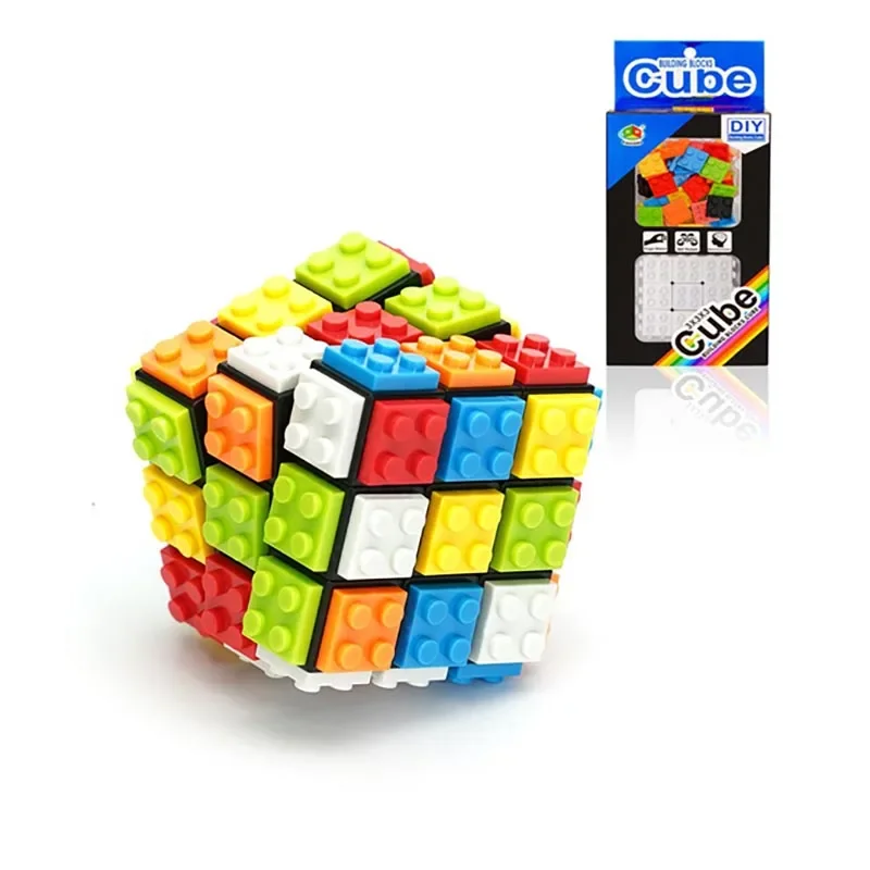 

[JudyCube] FanXin строительные блоки куб головоломка скоростные игрушки волшебный куб интеллект собранная развивающая игрушка для детей подарок