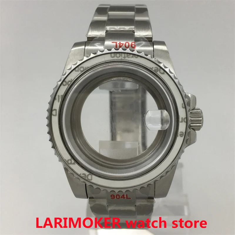 38mm/40mm Case Sapphire Glass Jubilee/Oyster Bracelet For NH34(GMT) NH35 NH36 NH38 ETA2824 PT5000 Mingzhu DG 3804 Miyota Movemen